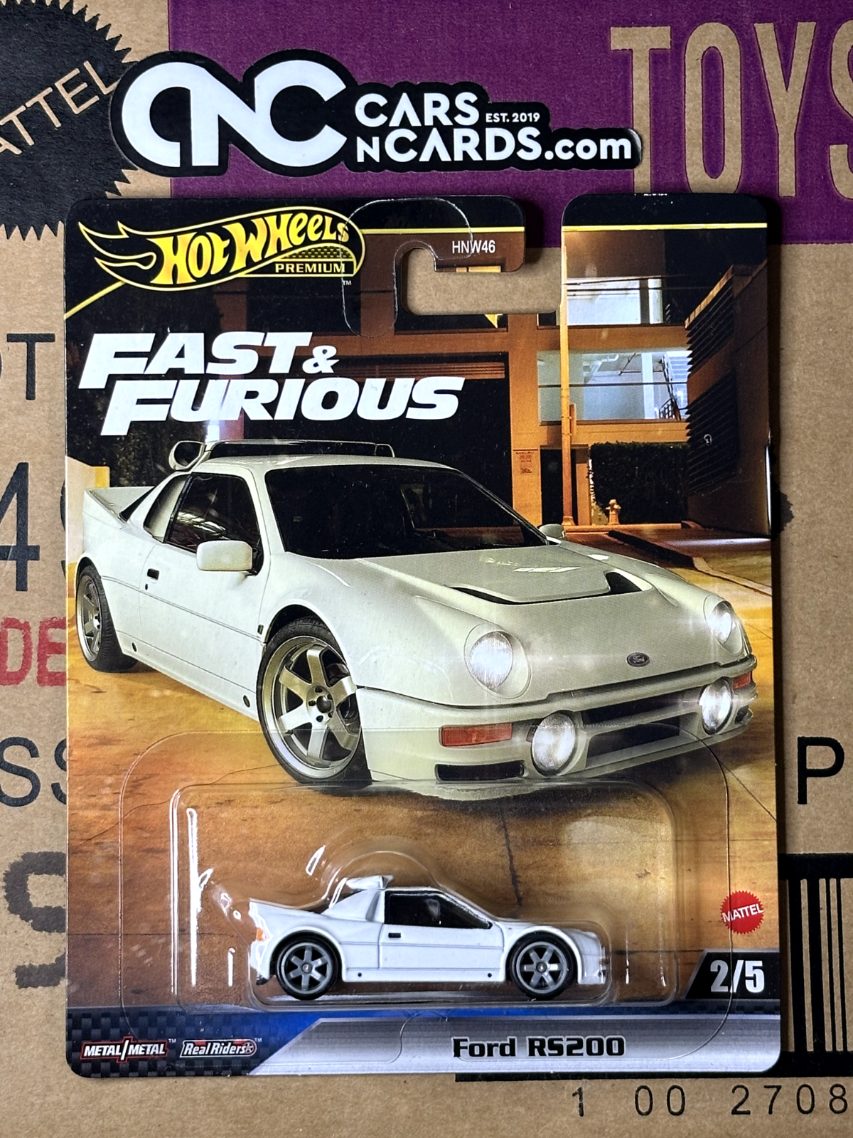 2024 Hot Wheels Premium Fast & Furious 2/5 Ford RS200