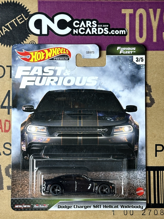 2021 Hot Wheels Fast & Furious Furious Fleet 3/5 Dodge Charger SRT Hellcat