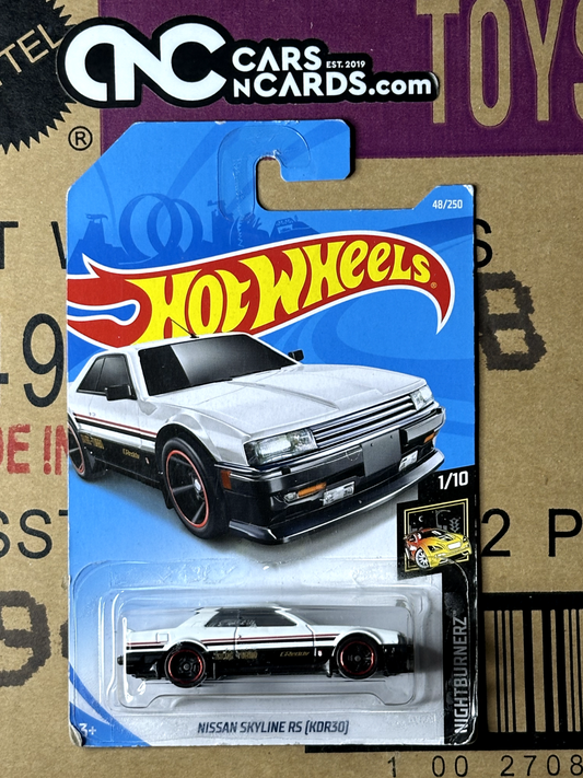 2019 Hot Wheels Nightburnerz 1/10 Nissan Skyline RS (KDR30) (Soft Corners)