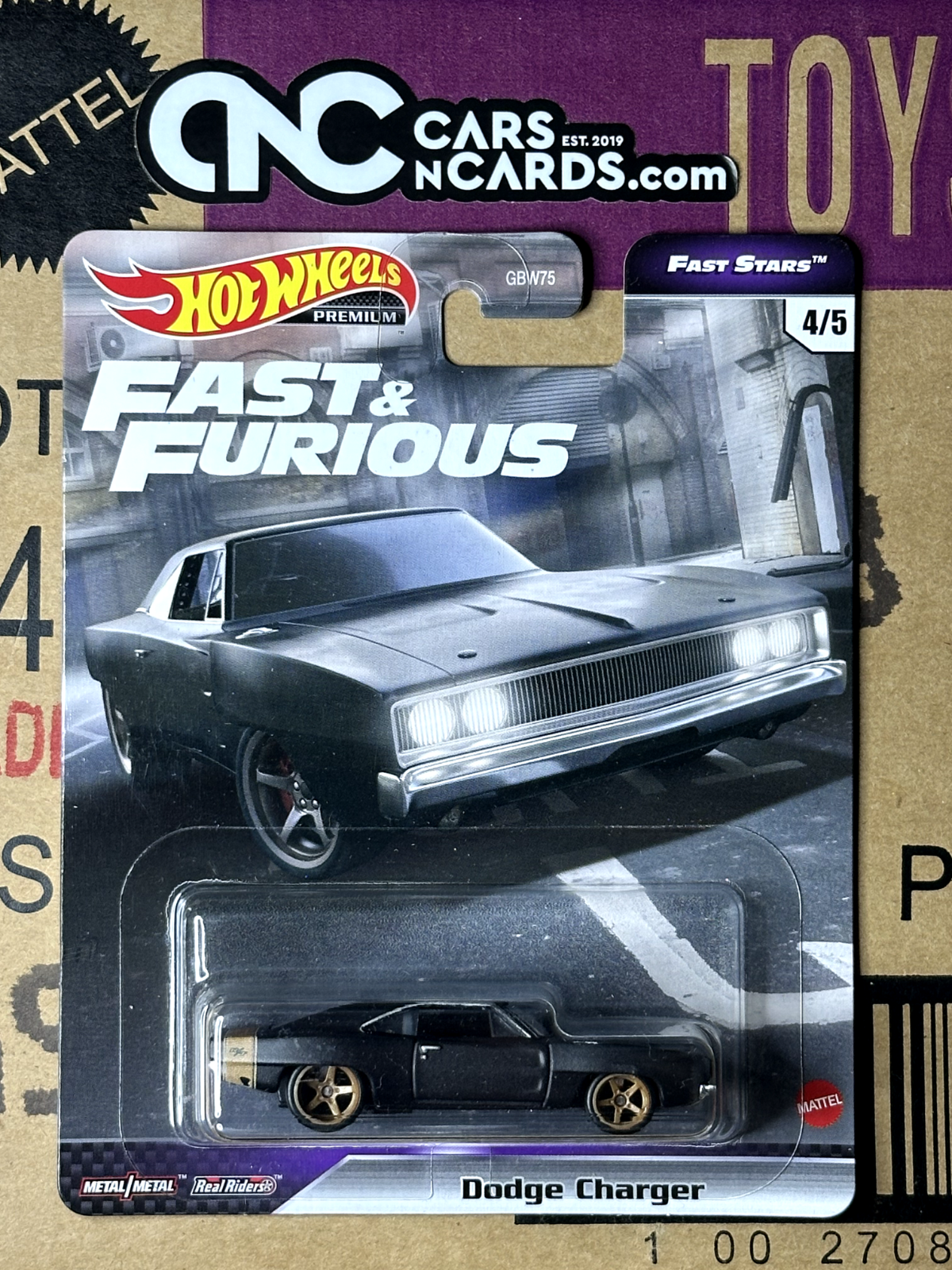 2021 Hot Wheels Fast & Furious Fast Stars 4/5 Dodge Charger