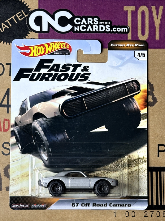 2019 Hot Wheels Furious Off-Road 4/5 '67 Off Road Camaro