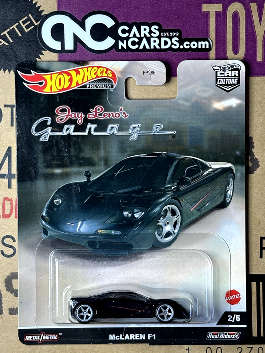 2022 Hot Wheels Premium Jay Leno's Garage 2/5 McLaren F1