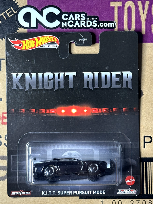 2020 Hot Wheels Premium Knight Rider K.I.T.T Super Pursuit Mode