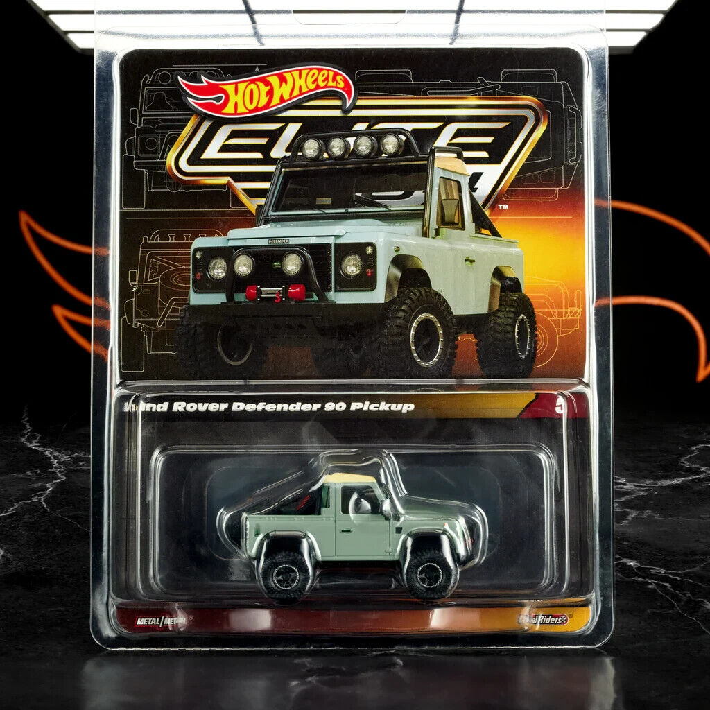 2024 Hot Wheels RLC Elite 64 Land Rover Defender 90 Pickup With Protector