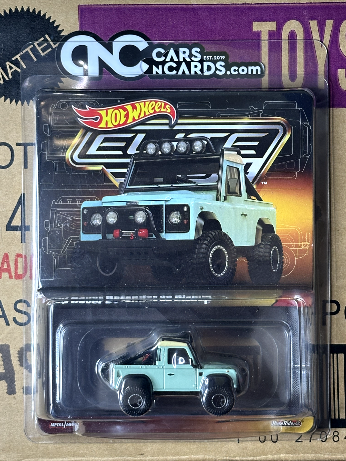 2024 Hot Wheels RLC Elite 64 Land Rover Defender 90 Pickup With Protector