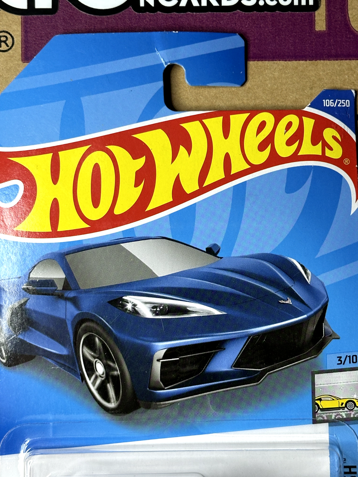 2022 Hot Wheels Factory Fresh 3/10 2020 Corvette (Card Crease)