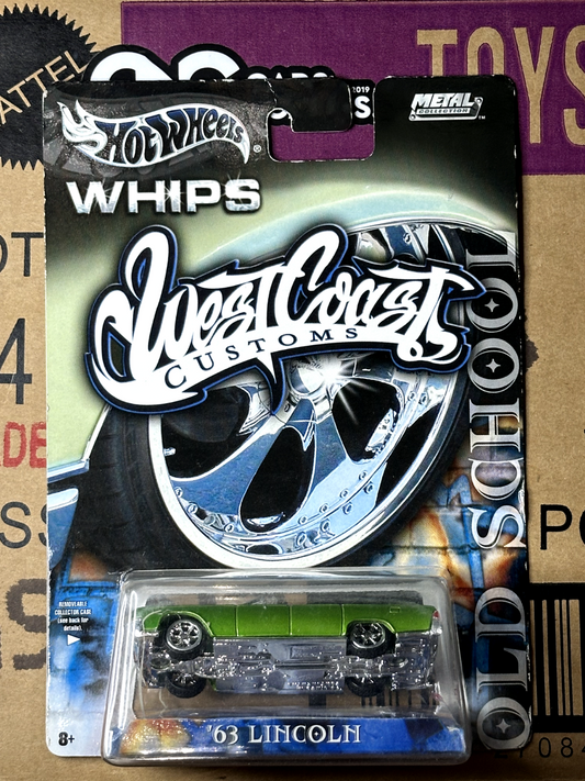 2003 Hot Wheels Whips Old School West Coast Customs '63 Lincoln