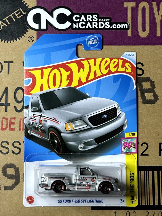 2024 Hot Wheels HW: The '90s #5/10 '99 Ford F-150 SVT Lightning