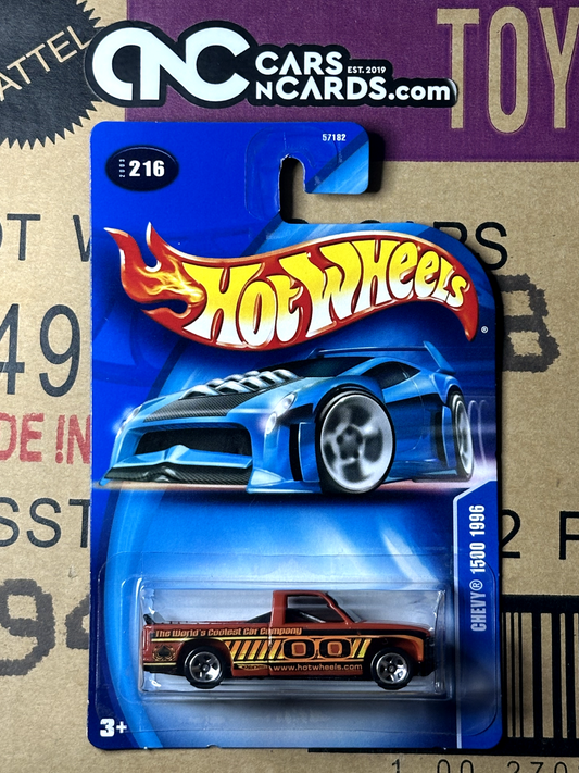 2003 Hot Wheels Chevy 1500 1996 Collector #216