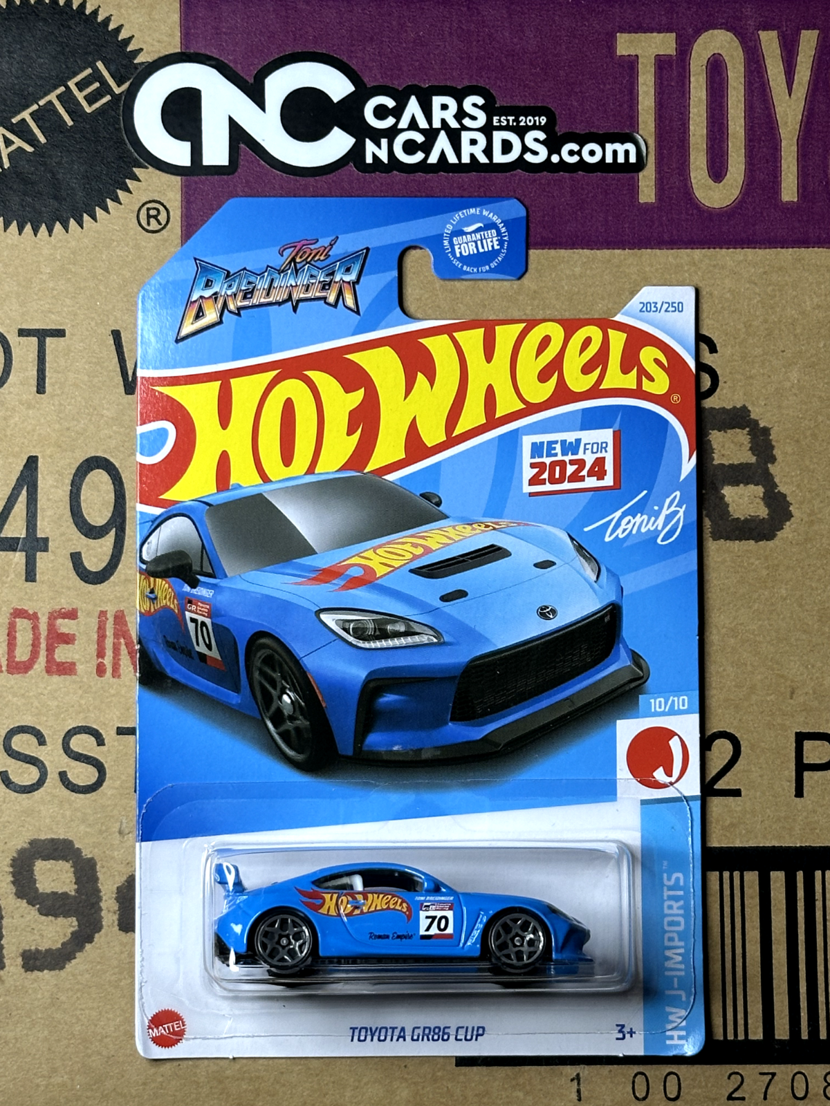 2024 Hot Wheels HW J-Imports 10/10 Toyota GR86 Cup