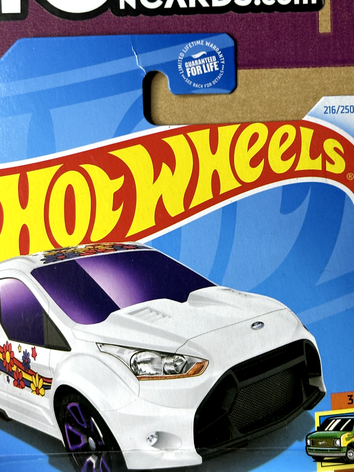 2024 Hot Wheels HW Vans 3/5 Ford Transit Connect Treasure Hunt (Card Crease)