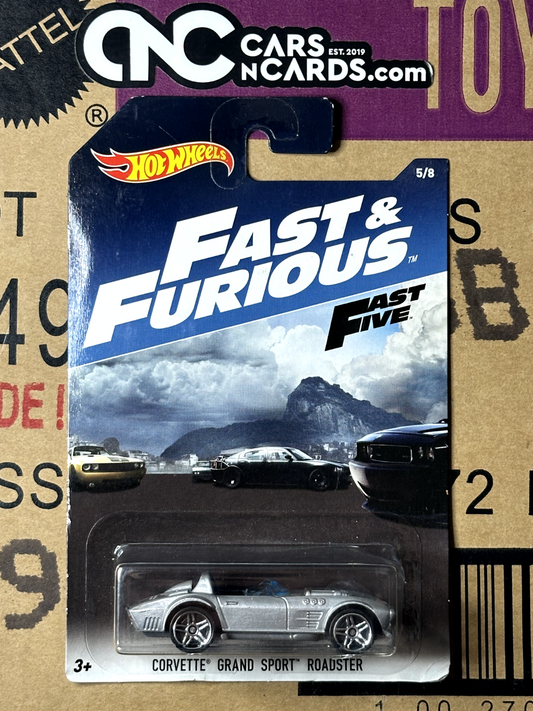 2017 Hot Wheels Fast & Furious Fast Five Corvette Grand Sport (Cracked Blister)