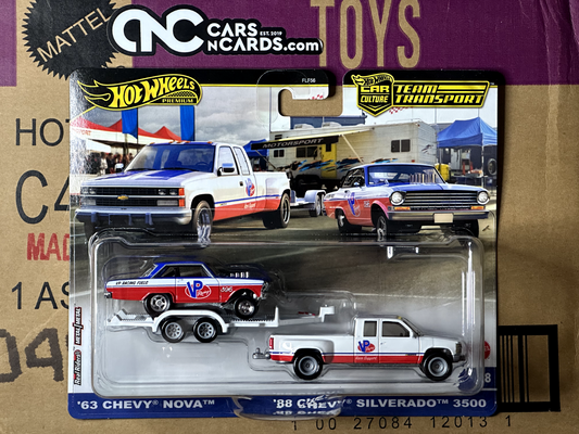 2024 Hot Wheels Premium Car Culture Team Transport #68 Chevy Nova / Silverado