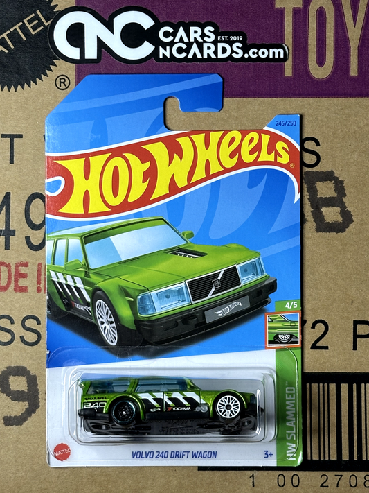 2023 Hot Wheels HW Slammed 4/5 Volvo 240 Drift Wagon