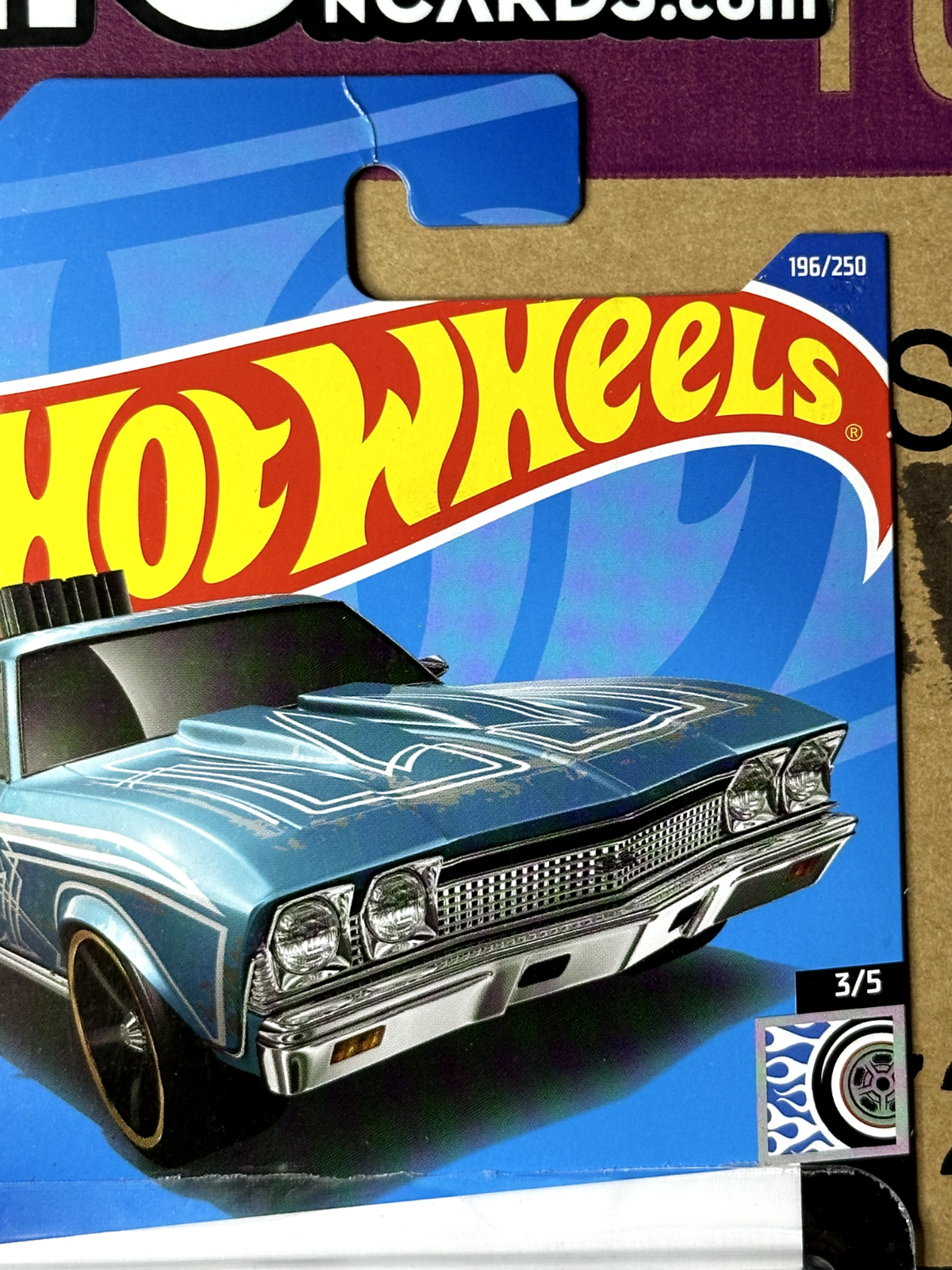 2022 Hot Wheels Rod Squad 3/5 '68 El Camino (Card Crease)