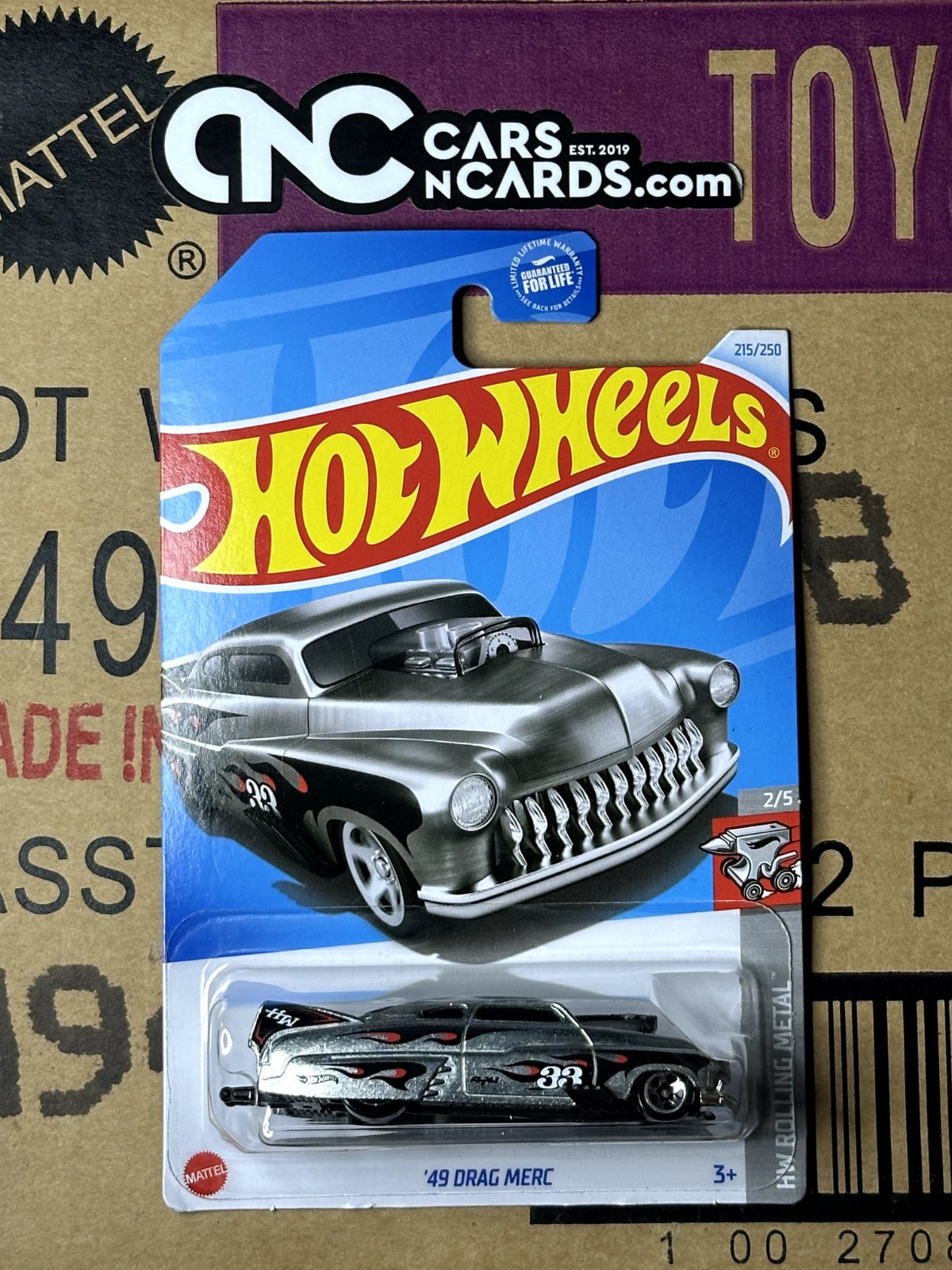 2024 Hot Wheels HW Rolling Metal 2/5 '49 Drag Merc Zamac