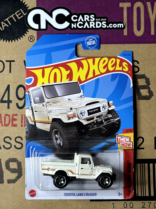 2023 Hot Wheels Then and Now Toyota Land Cruiser Treasure Hunt (Soft Corners)