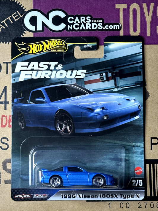 2024 Hot Wheels Fast & Furious Mix 4 1996 Nissan 180SX Type X #2/5