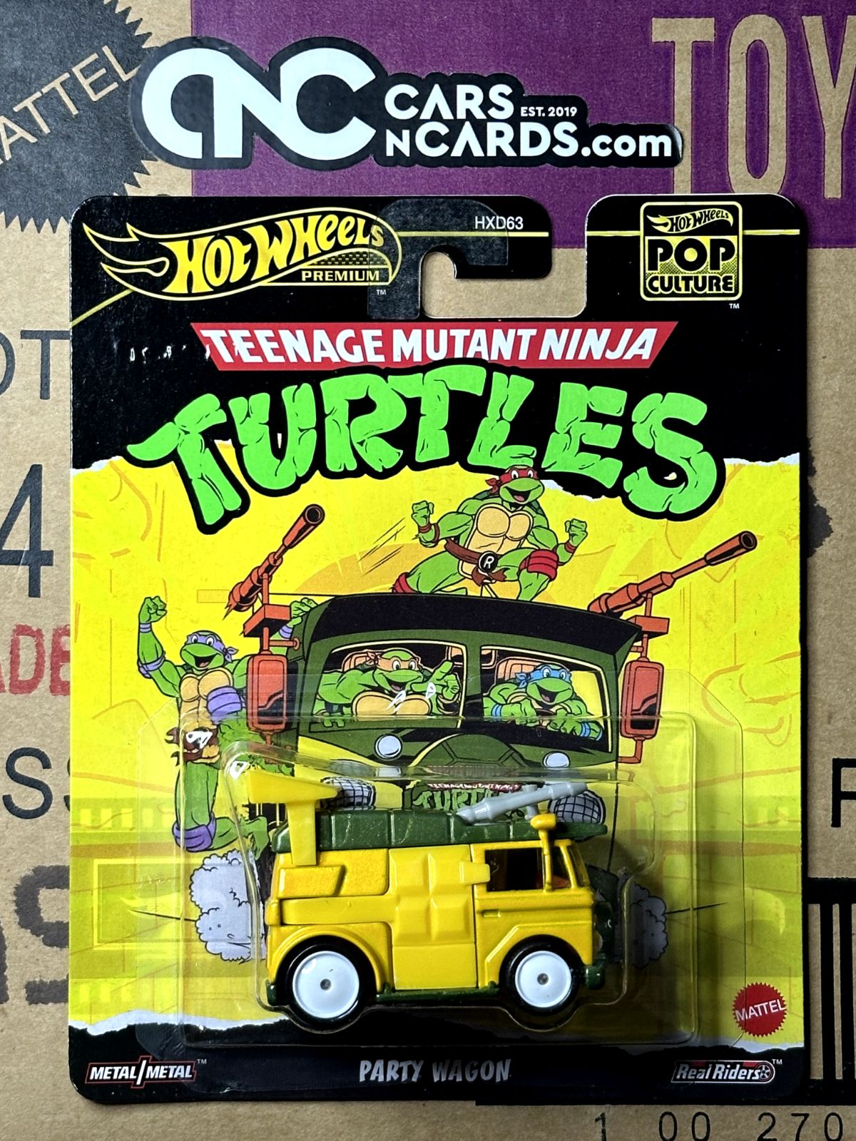 2024 Hot Wheels Premium Pop Culture Teenage Mutant Ninja Turtles Party Wagon