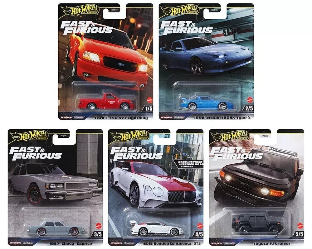 2024 Hot Wheels Premium Fast & Furious H Case Mix 4 Factory Sealed Case