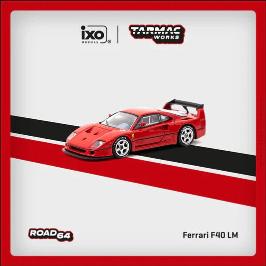 Tarmac Works Road 64 IXO Models Ferrari F40 LM Sealed