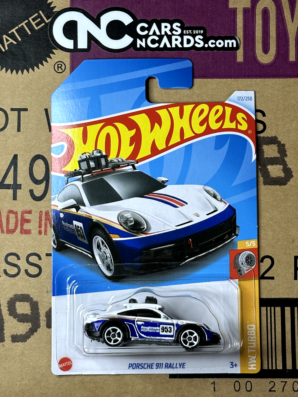 2024 Hot Wheels HW Turbo 5/5 Porsche 911 Rallye