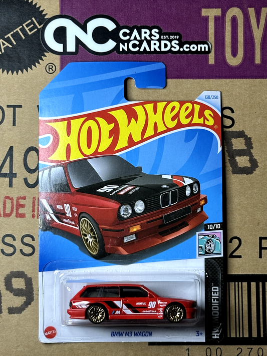 2024 Hot Wheels HW Modified 10/10 BMW M3 Wagon Red