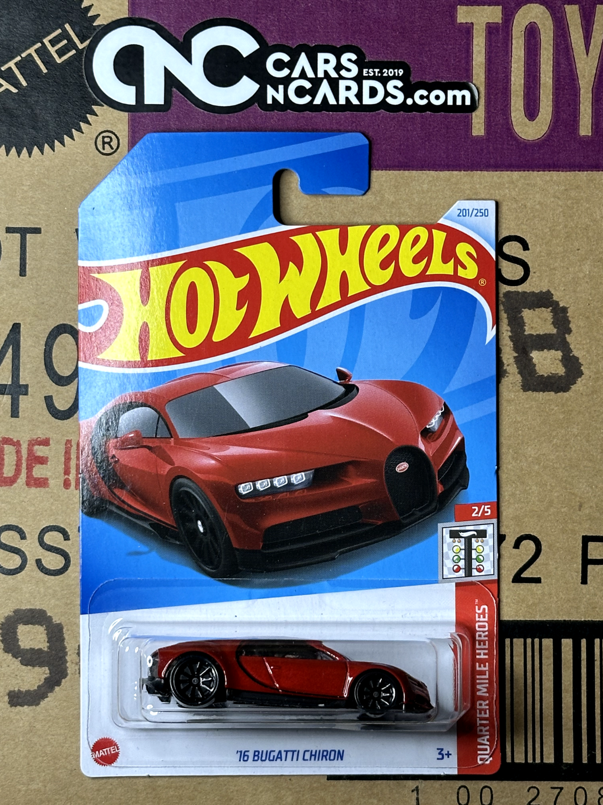 2024 Hot Wheels Quarter Mile Finals 2/5 '16 Bugatti Chiron