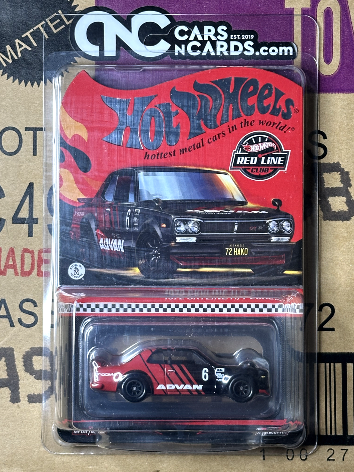 2024 Hot Wheels RLC 1972 Skyline H/T 2000GT-R With Protector