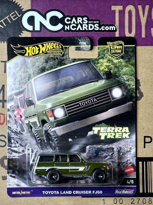 2024 Hot Wheels Premium Car Culture Terra Trek 4/5 Toyota Land Cruiser FJ60