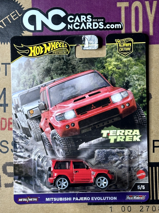 2024 Hot Wheels Premium Car Culture Terra Trek 5/5 Mitsubishi Pajero Evolution