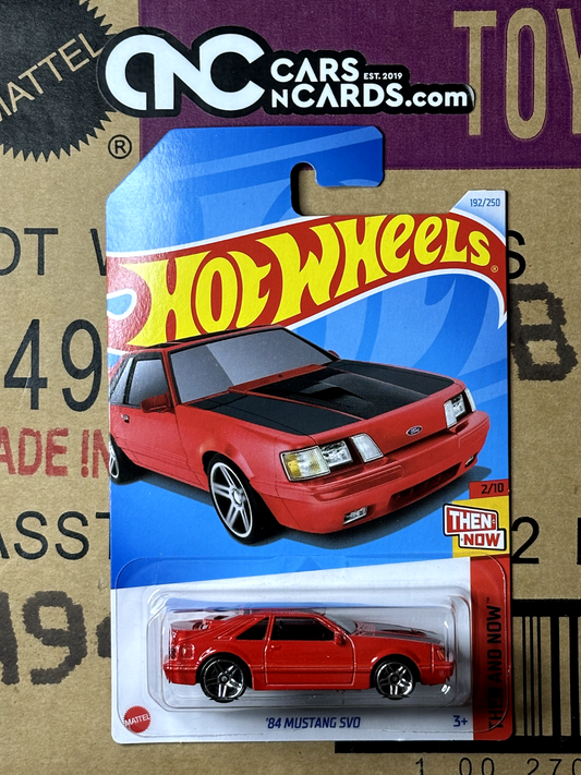 2024 Hot Wheels Then and Now 2/10 '84 Mustang SVO