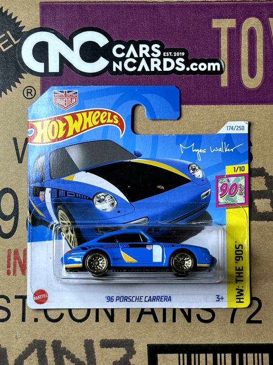 2024 Hot Wheels HW: The '90s 1/10 '96 Porsche Carrera Magnus Walker Short Card