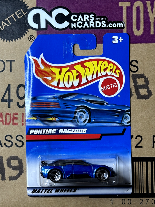 2000 Hot Wheels Collector #119 Pontiac Rageous (Card Damage)