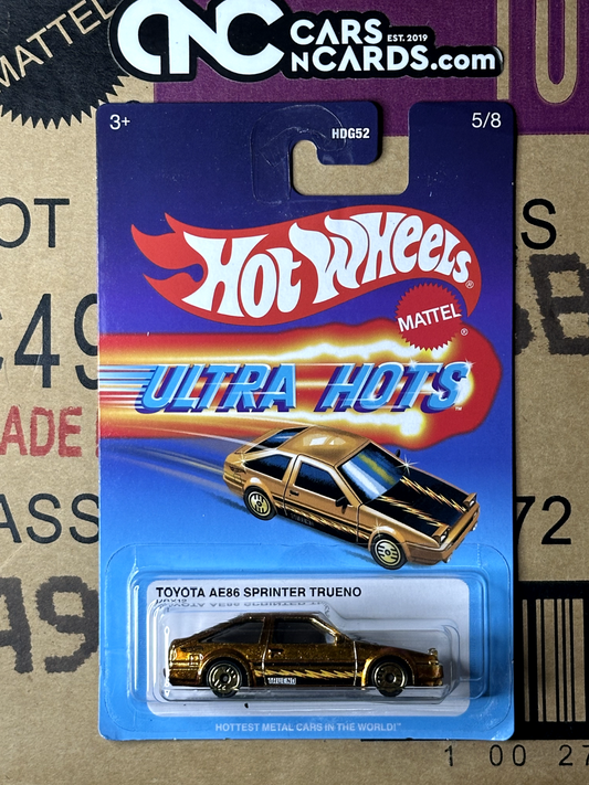 2024 Hot Wheels Ultra Hots 5/8 Toyota AE86 Sprinter Trueno (Card Damage)