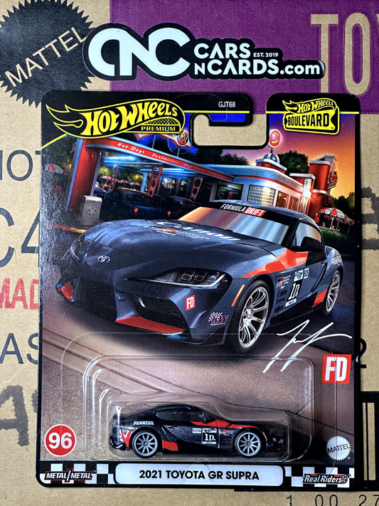 2024 Hot Wheels Premium Boulevard #96 FD 2021 Toyota GR Supra