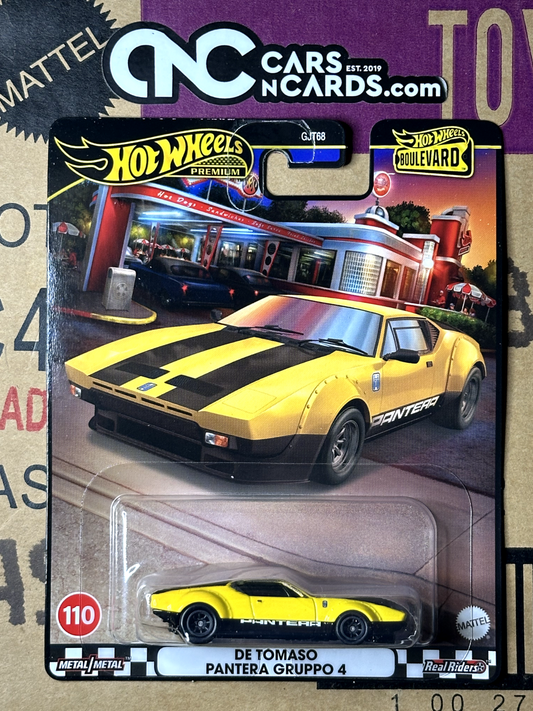 2024 Hot Wheels Premium Boulevard #110 De Tomaso Pantera Gruppo 4