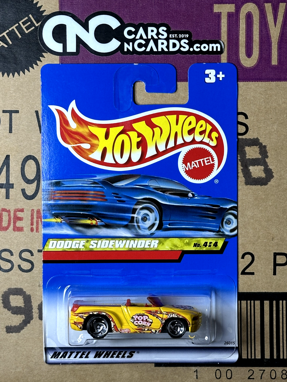 2000 Hot Wheels Dodge Sidewinder #4/4 Collector #016