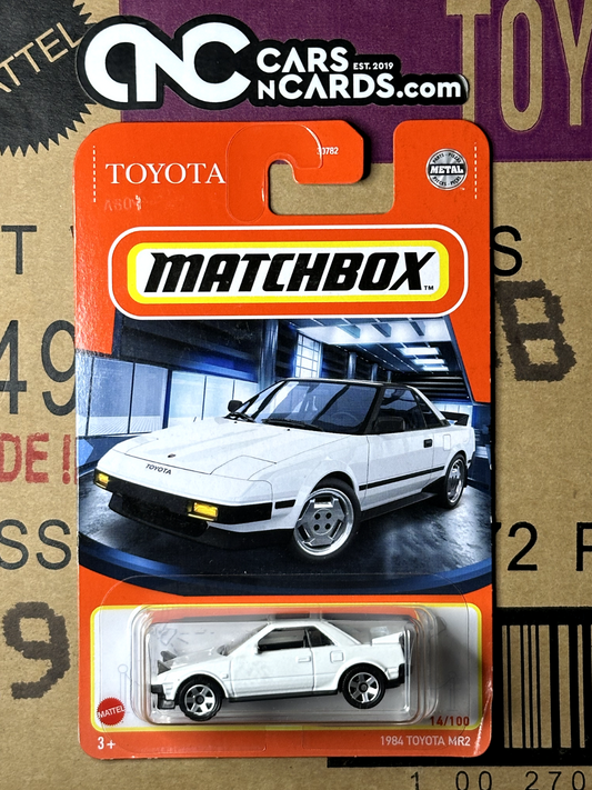 2020 Matchbox 1984 Toyota MR2 #14/100 (Lights Open) (Soft Corner)