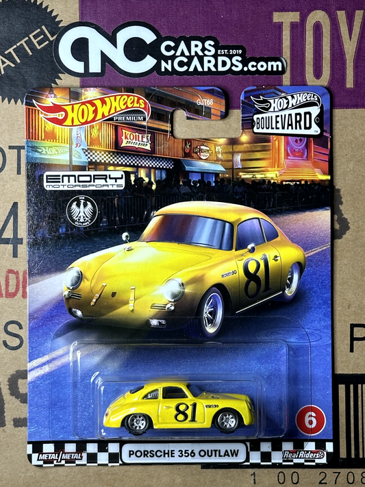 2020 Hot Wheels Premium Boulevard #6 Porsche 356 Outlaw Emory Motorsports