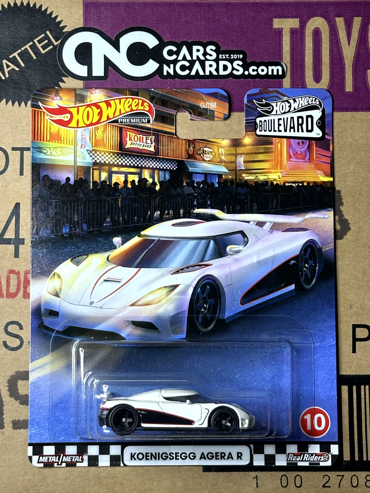 2020 Hot Wheels Premium Boulevard #10 Koenigsegg Agera R