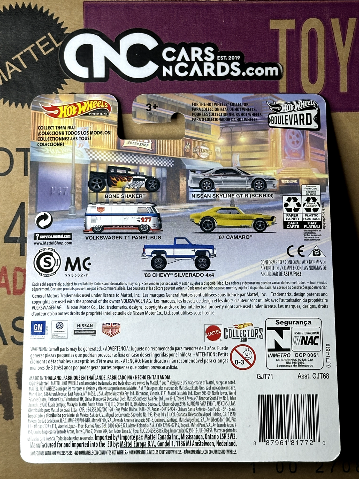 2020 Hot Wheels Premium Boulevard #1 Bone Shaker