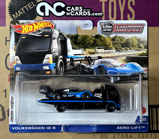 2021 Hot Wheels Premium Car Culture Team Transporter Volkswagen ID R Card Crease