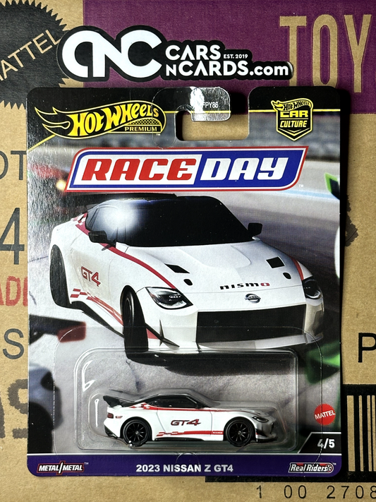 2024 Hot Wheels Premium Car Culture Race Day 4/5 2023 Nissan Z GT4