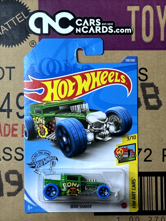 2020 Hot Wheels HW Art Cars 3/10 Bone Shaker