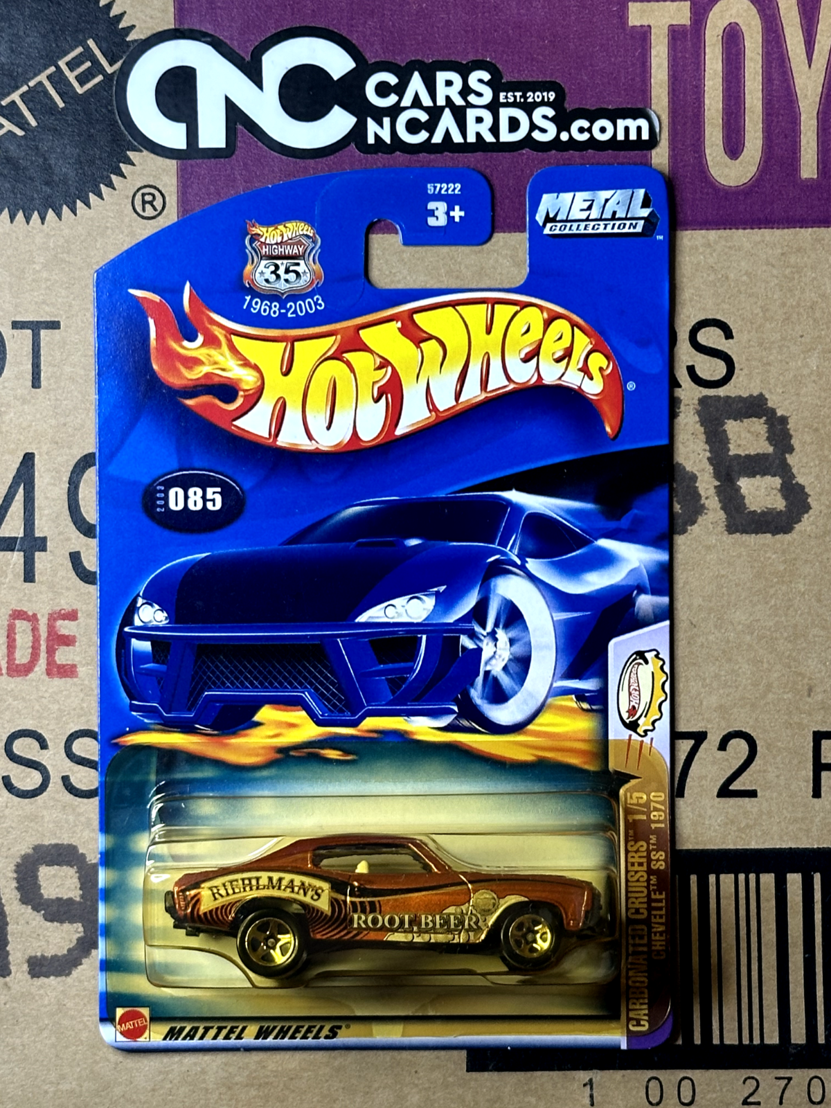 2003 Hot Wheels Carbonated Cruisers 1/5 Chevrolet Chevelle SS 1970 Riehlman's