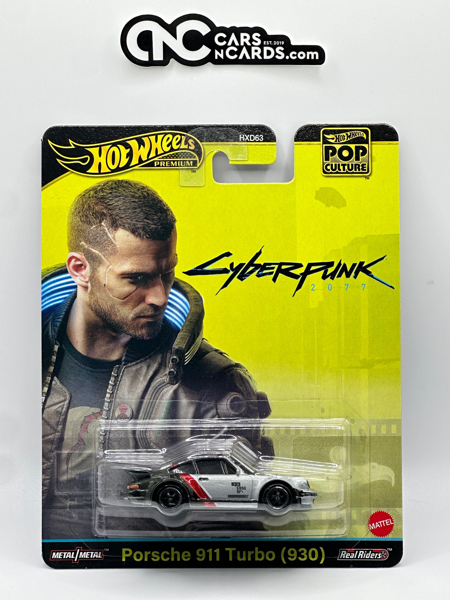 2024 Hot Wheels Premium Pop Culture Cyberpunk 2077 Porsche 911 Turbo (930)