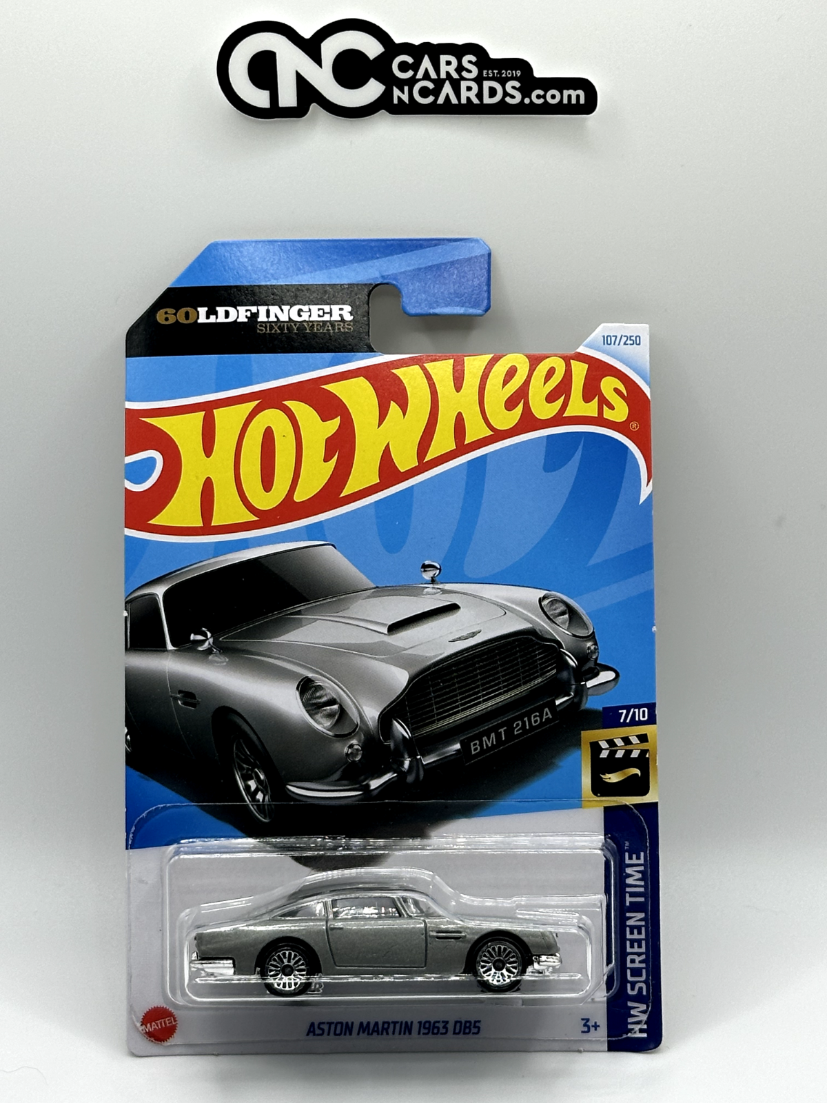 2024 Hot Wheels HW Screen Time 7/10 007 Goldfinger Aston Martin 1963 DB5