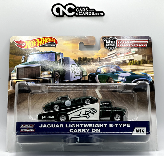 2019 Hot Wheels Premium Car Culture Team Transport #14 Jaguar Lightweight E-Type