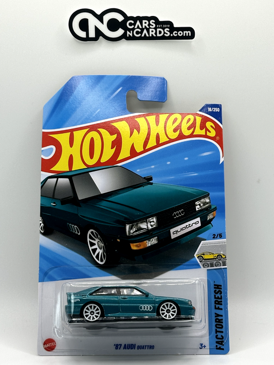 2025 Hot Wheels Factory Fresh 2/5 '87 Audi Quattro